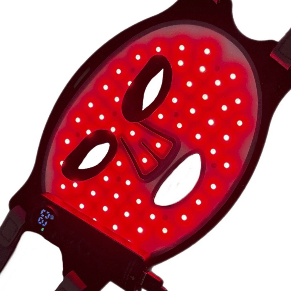 pro customizable led face mask with upgraded 1072nm deep near infrared