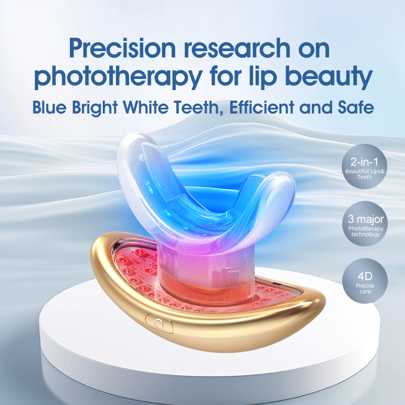 2 in 1 led lip plumper & teeth brightener