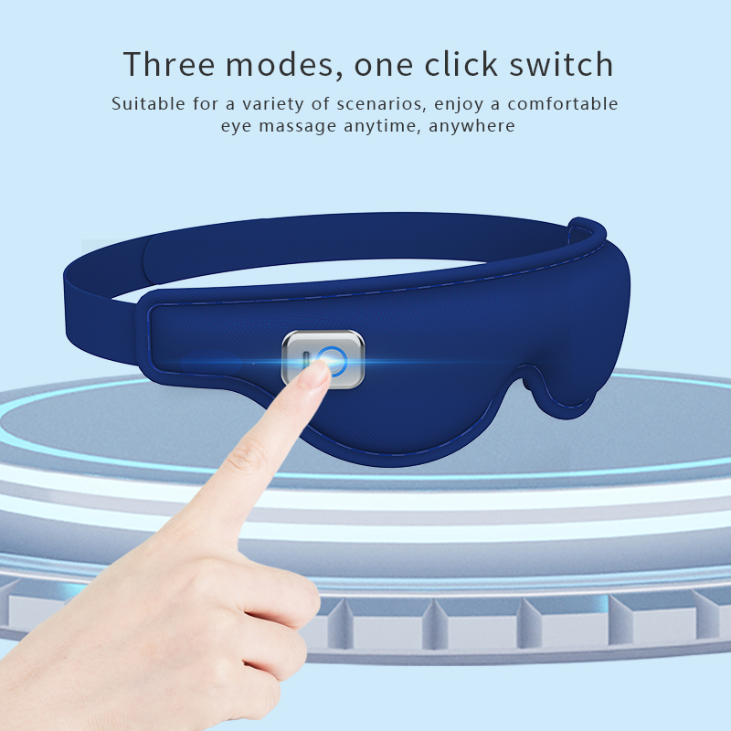 Foldable Smart Vibration Eye Massager for Travel