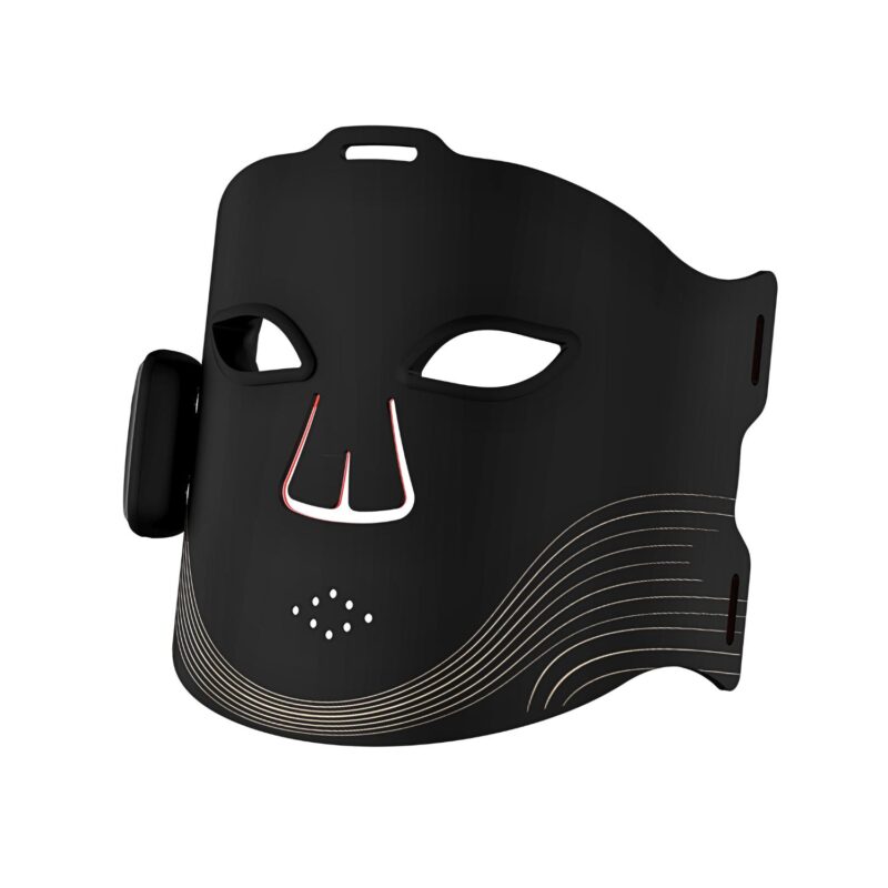 Wireless 4-Chip Silicone LED Mask with Lip Care Patent