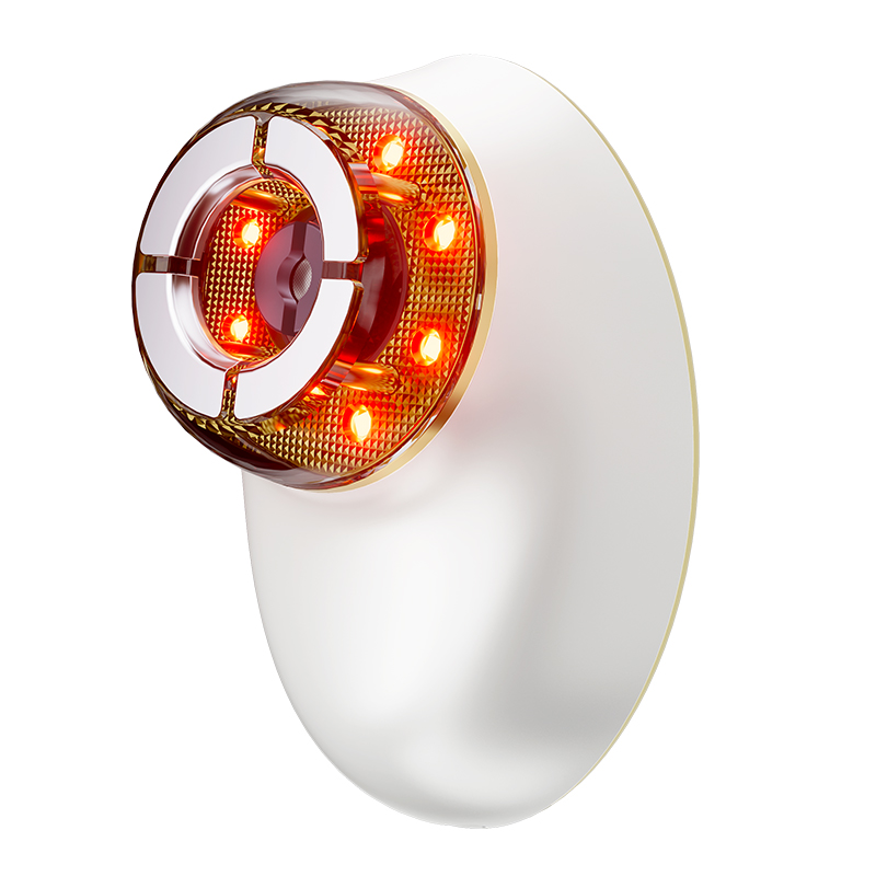 Professional EMS Facial Toning Device with Vacuum and LED Therapy